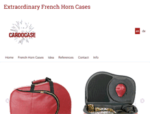 Tablet Screenshot of cardocase.com